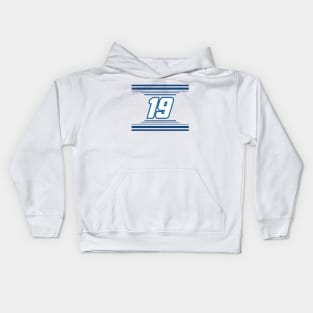 Martin Truex Jr #19 2024 NASCAR Design Kids Hoodie